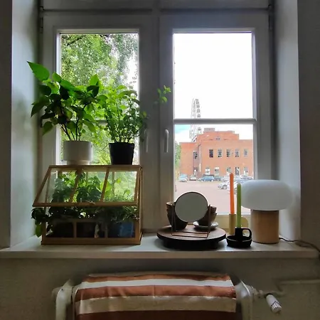 Old Town On Olowianka Island With Garden Apartment